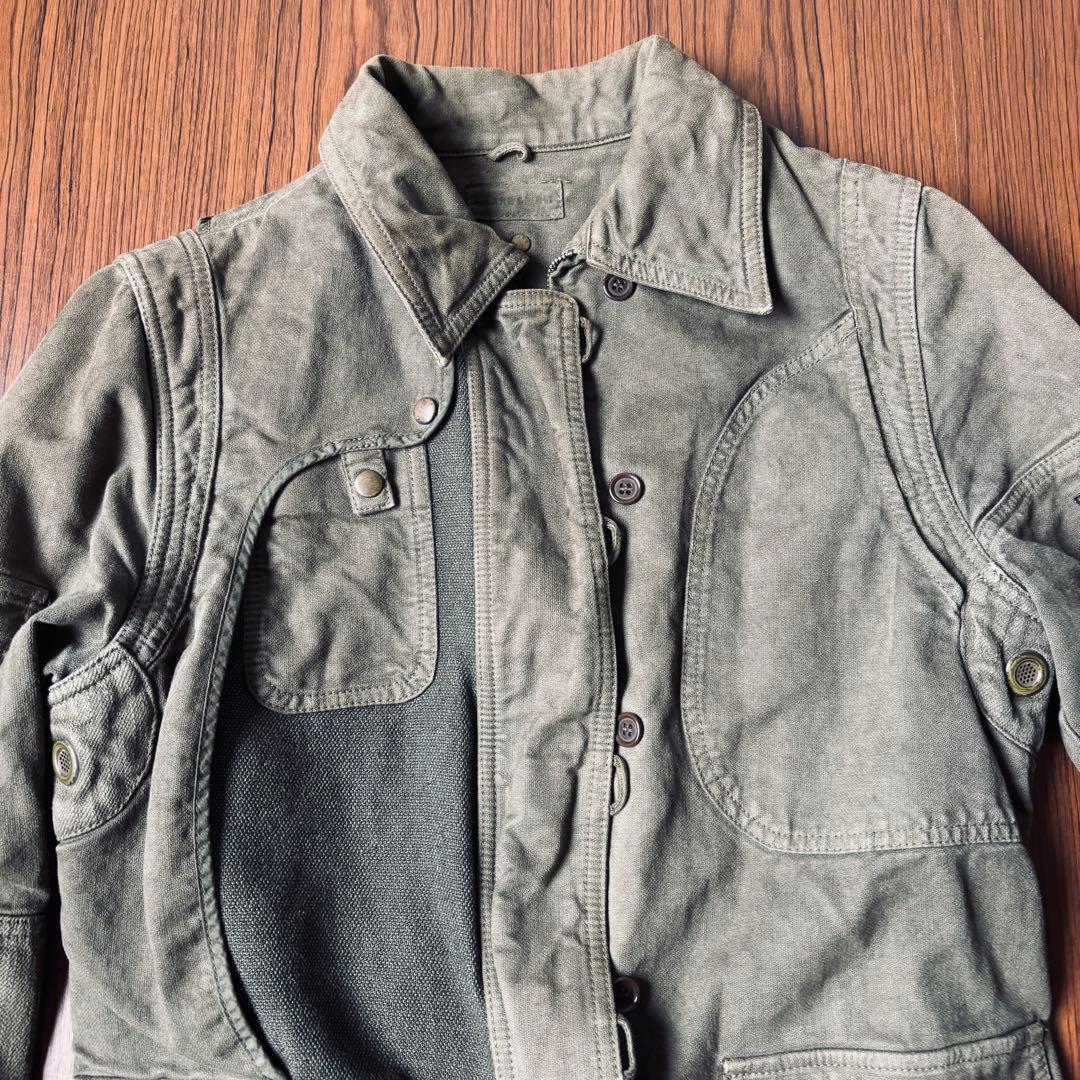 SHARE SPIRIT シェアスピリット ミリタリージャケット レースアップ