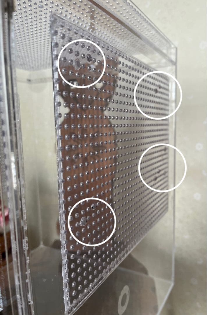 爬虫類、小動物アクリルケージ32cm×32cm 高さ40 cm