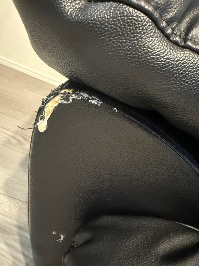 黒の2人掛けソファ　専用