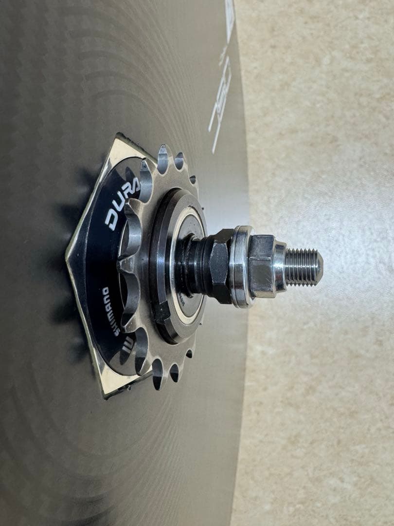 シマノプロ トラック用ディスクホイール後輪 700c チューブラー