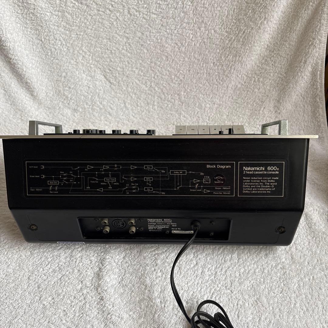 ★☆ Nakamichi 600 II カセットデッキ ★☆