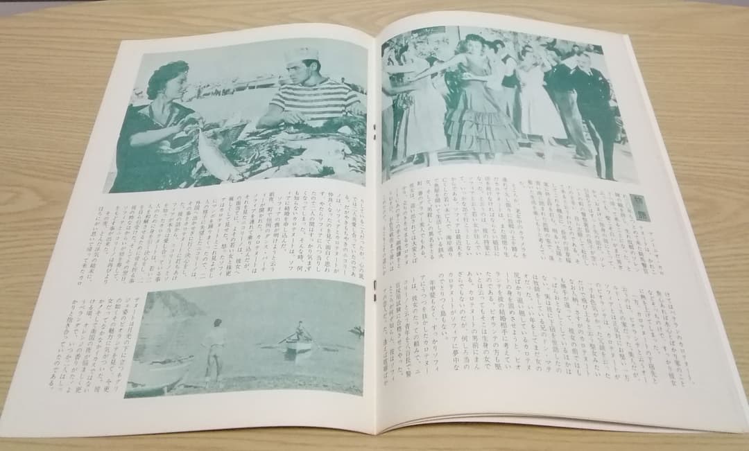 (レア)映画パンフレット　「殿方ごろし」　ソフィア・ローレン