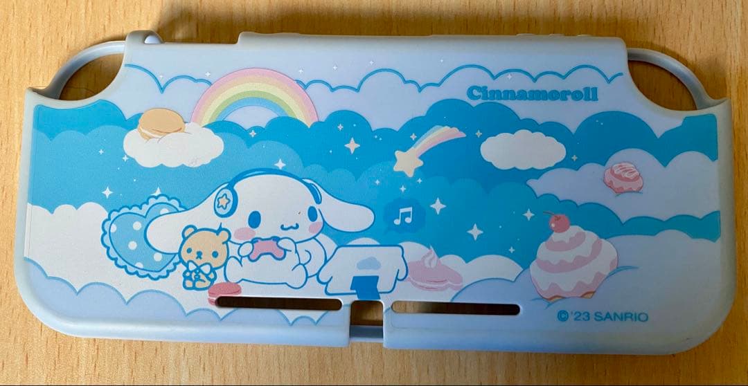 Switch Lite ブルー+シナモロールのケース