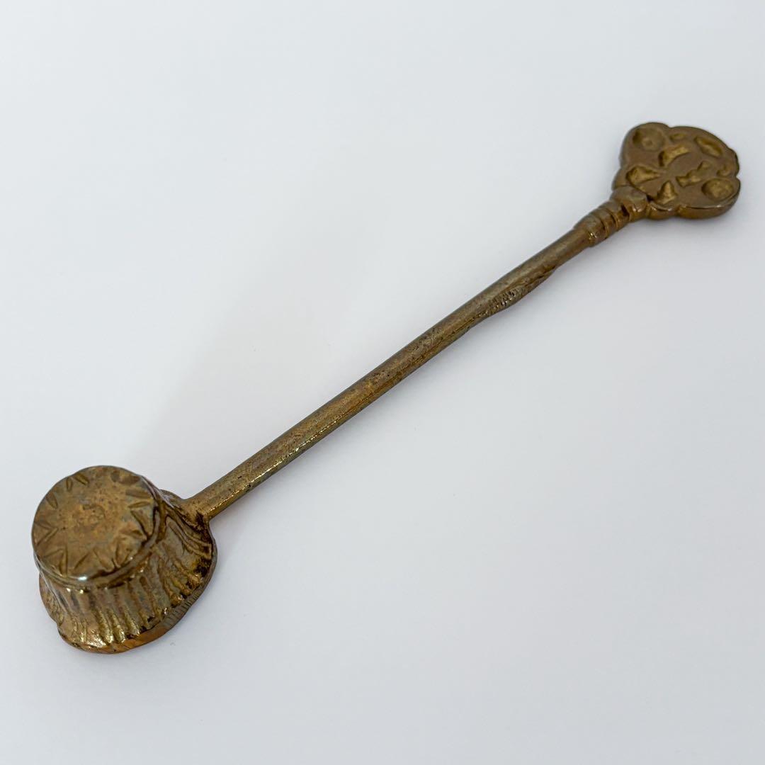 【ドイツ キャンドルスタンドとスナッファーセット U】ヴィンテージ