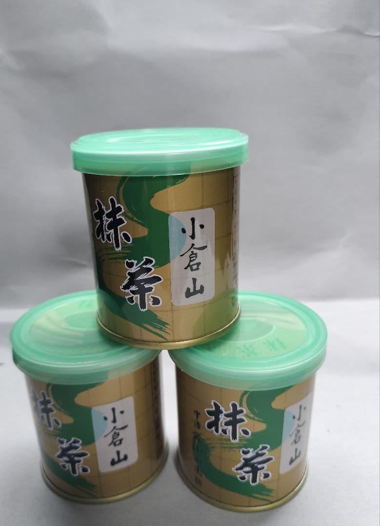 【京都・宇治】山政小山園　小倉山30g缶入り　3缶
