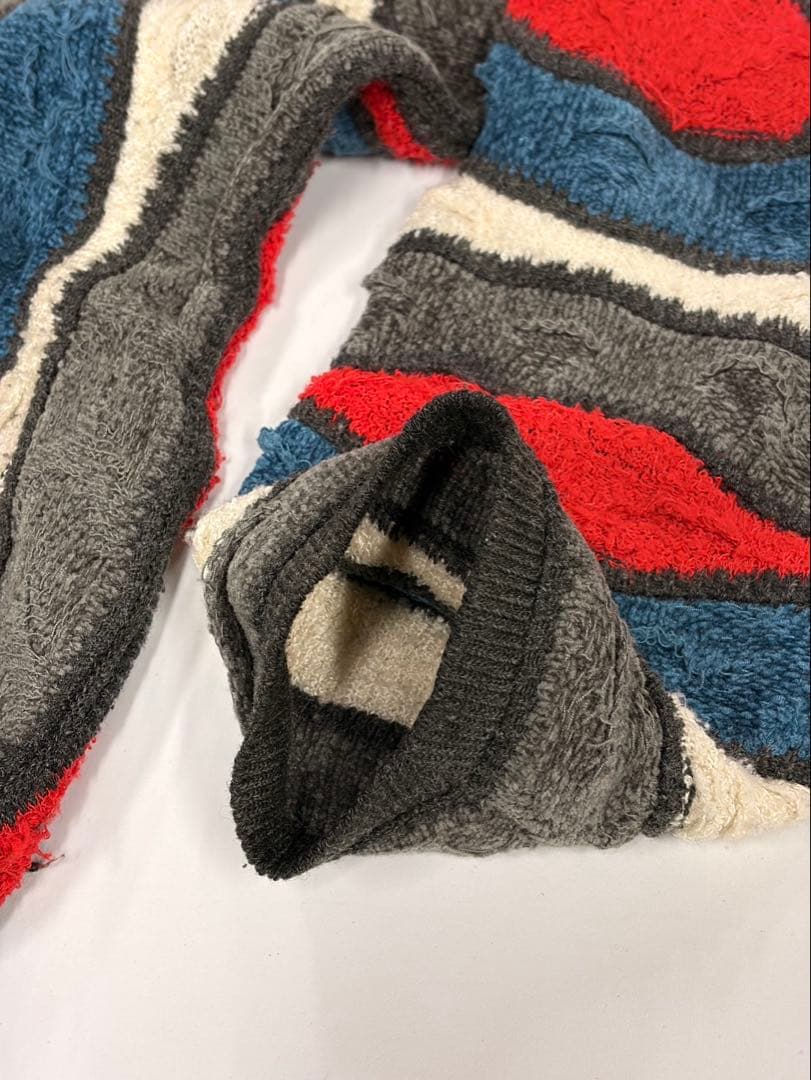 COOGI ストライプニットセーター