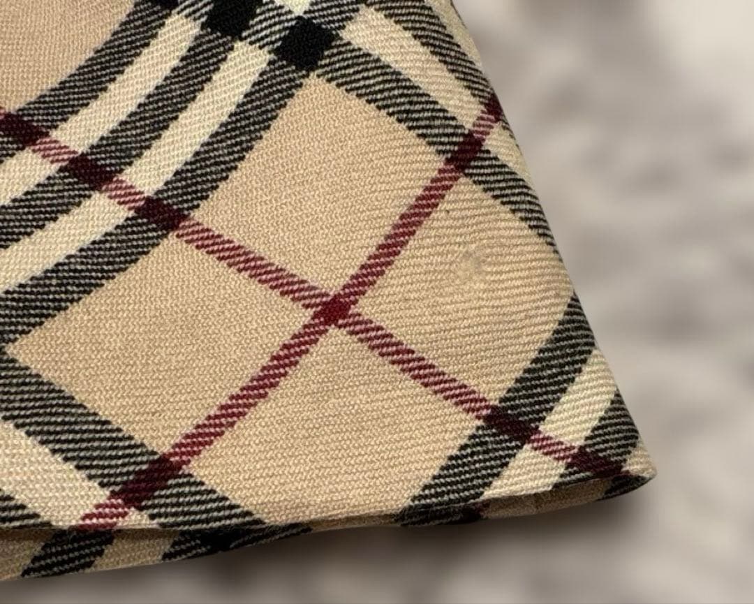 BURBERRY ブルーレーベル チェック柄 ワンピース 38