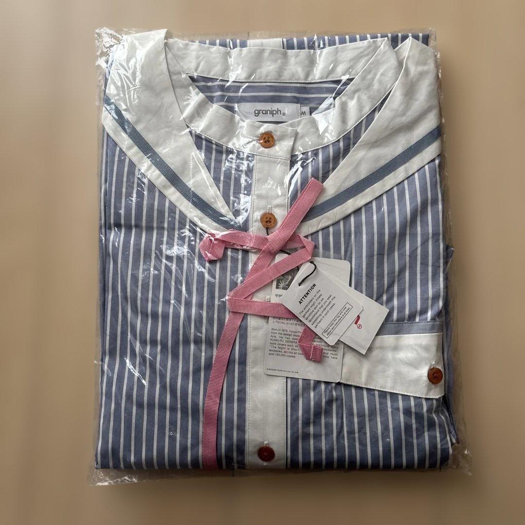 グラニフ　明石さんのワンピース(中村佑介)｜シャツワンピース　M