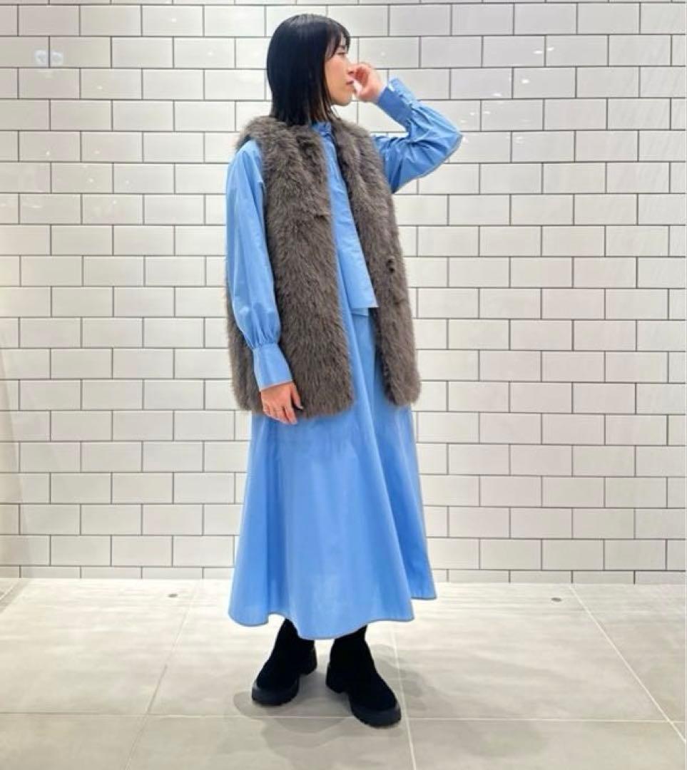 新品★ストレッチ ショートブーツ 黒 UNITED ARROWS ¥31900