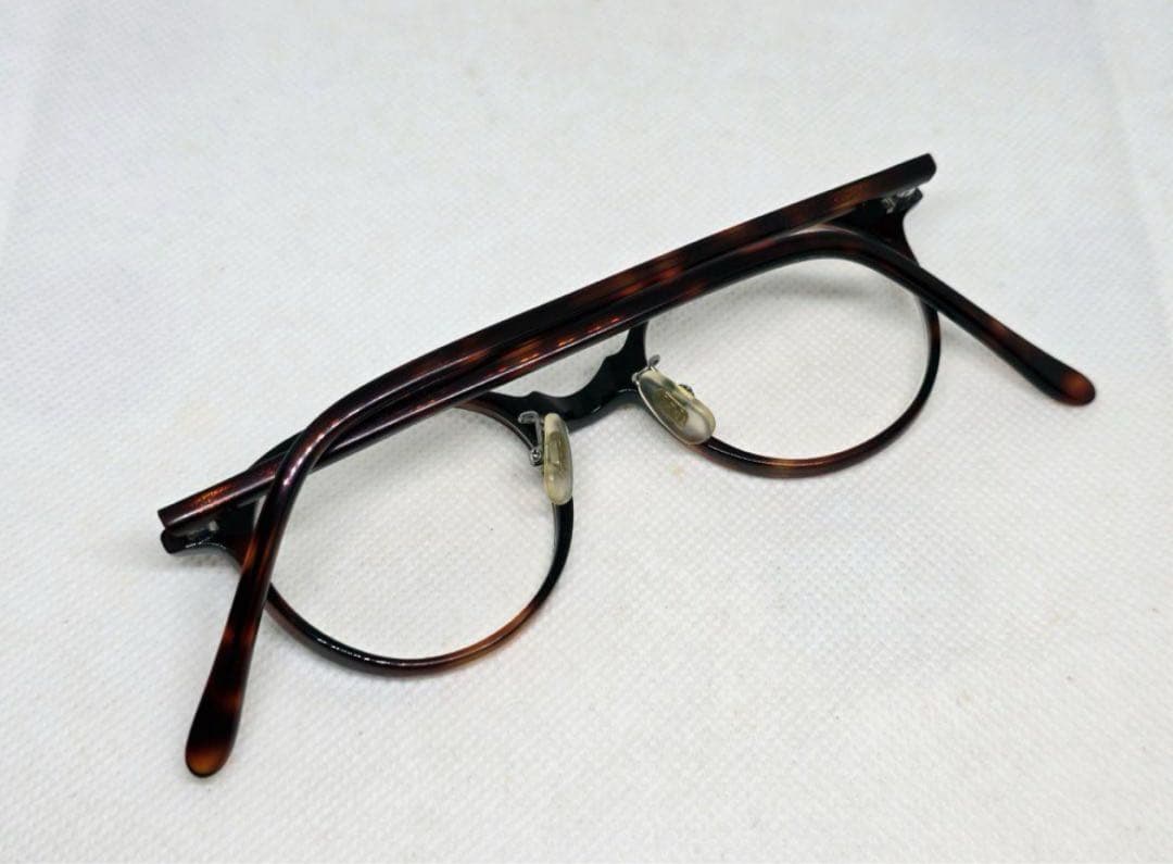 白山眼鏡店 BOSTON-N 茶色 ボストン メガネ 白山眼鏡 (Lindy)