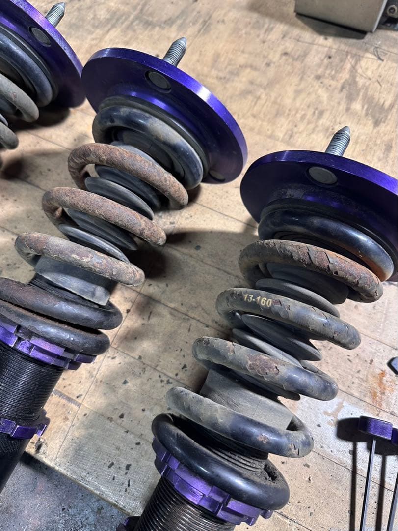 きめこみ7FD3S RX-7 RX7 D2 車高調　一台分