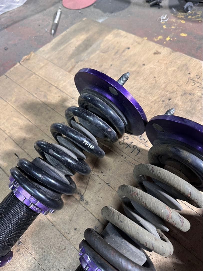 きめこみ7FD3S RX-7 RX7 D2 車高調　一台分