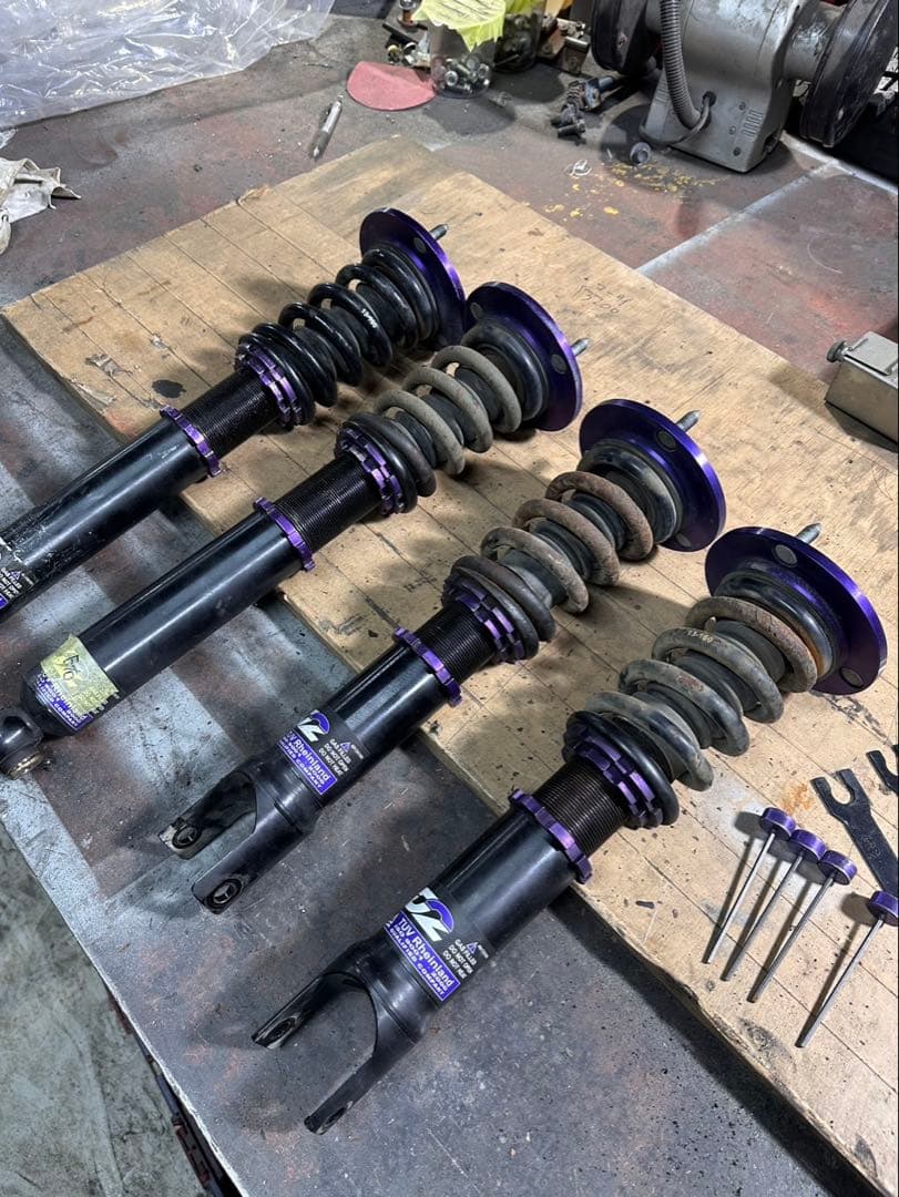 きめこみ7FD3S RX-7 RX7 D2 車高調　一台分