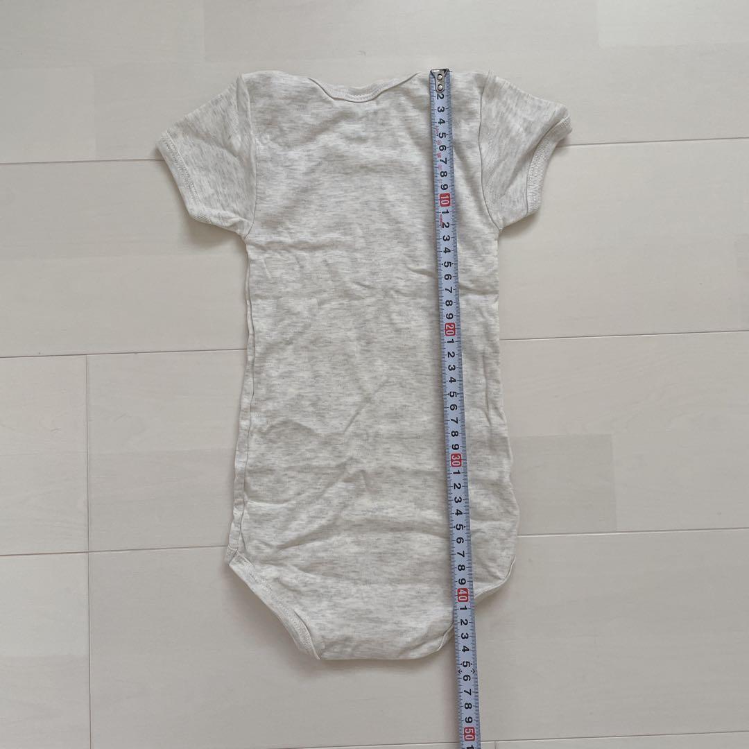 りぃ！プチバトー　半袖ボディ3枚組　18m 24m36m