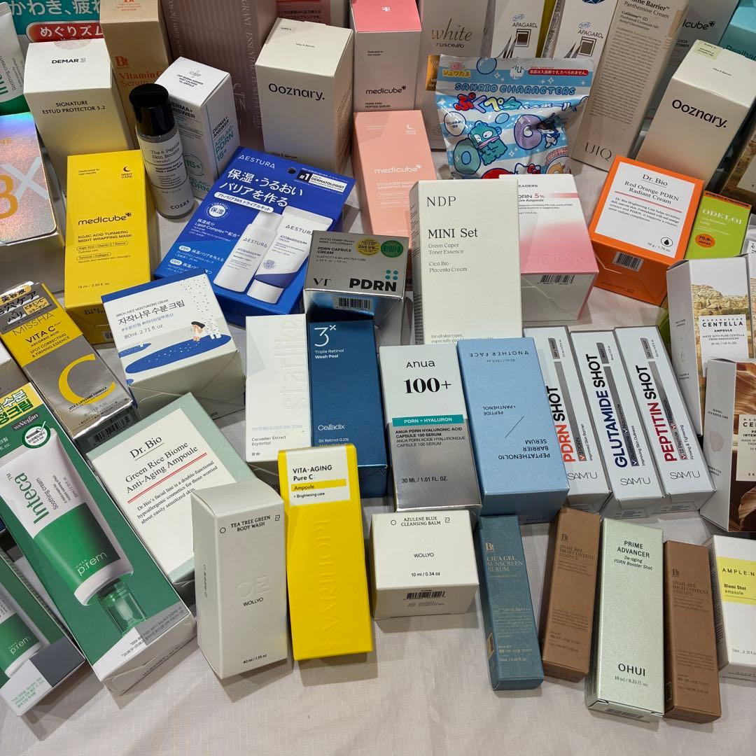 ♡スキンケアおまとめ　韓国コスメ多め　サンプルのおまけ付