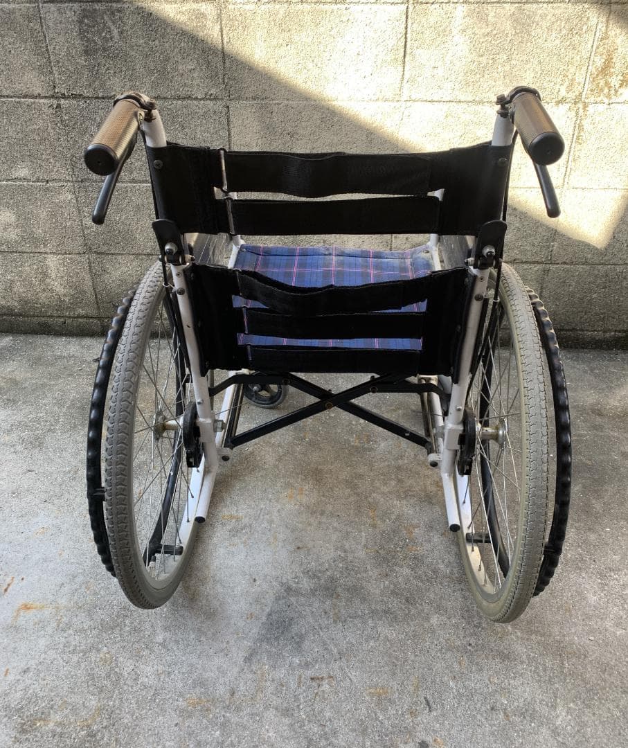 【H】 Nick 車椅子 車いす 自走用 現状 折りたたみ 25112204