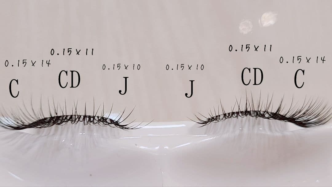 マツエク風^ ^♡つけまつげ♡ハンドメイド