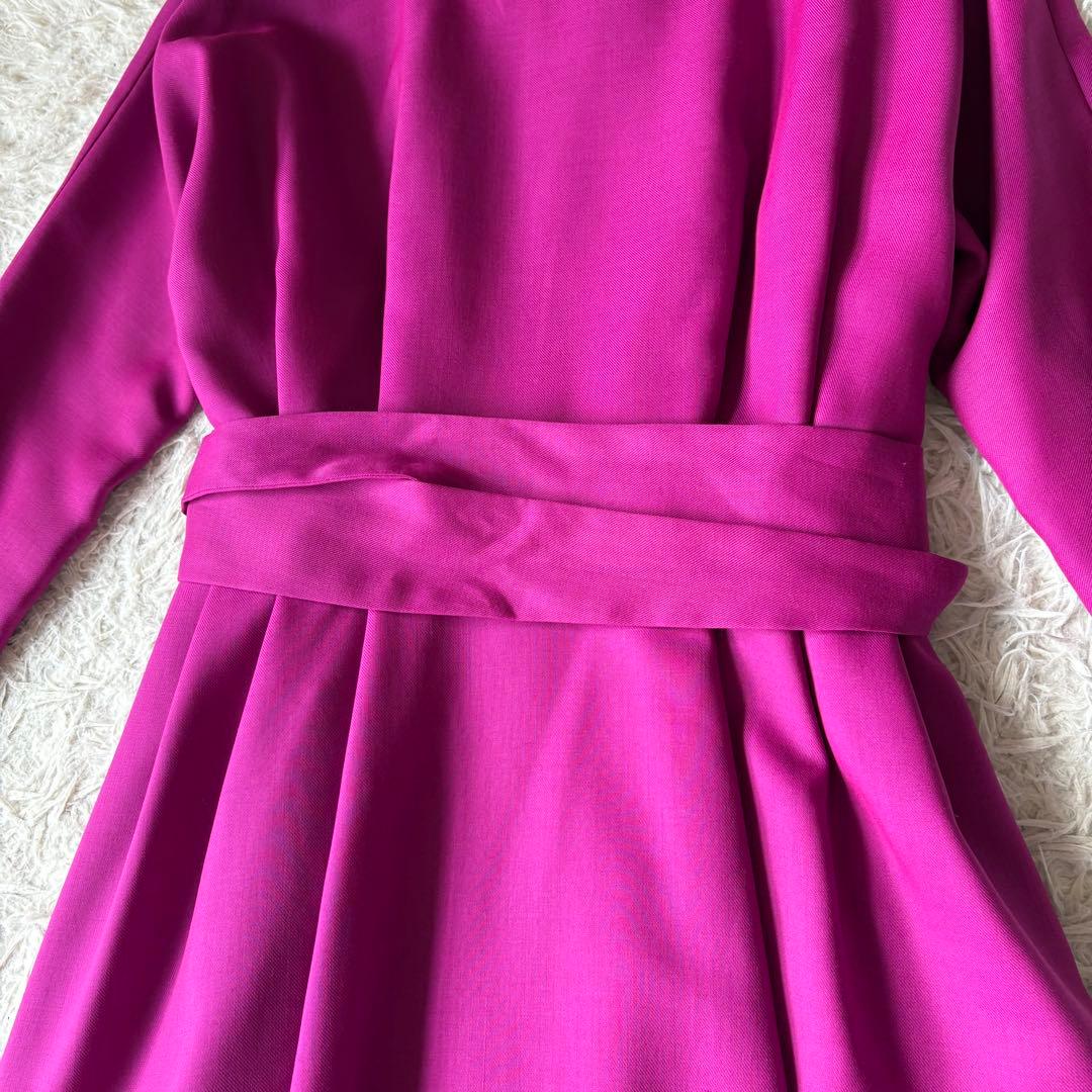 シビラ 24aw ラップ風 ロングワンピース Aライン フレア Sybilla