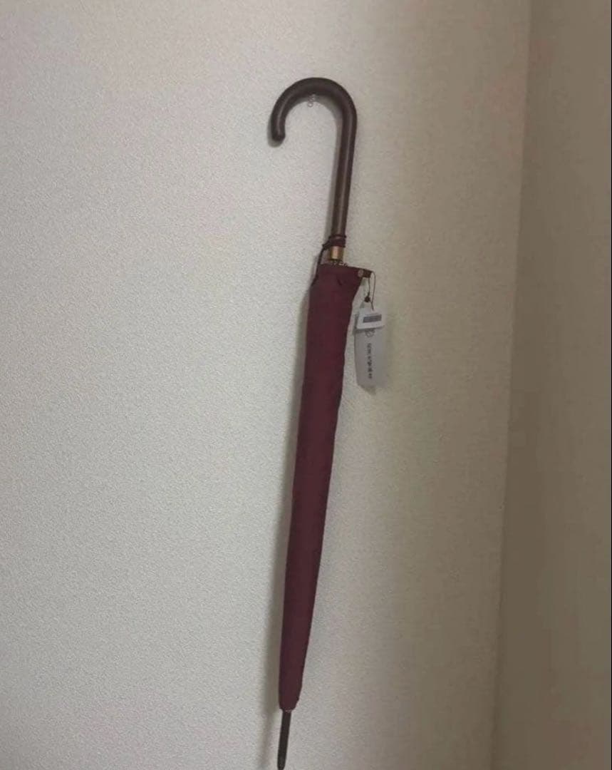 前原光榮商店　トラッドクラシコ ワインレッド 長傘　16本