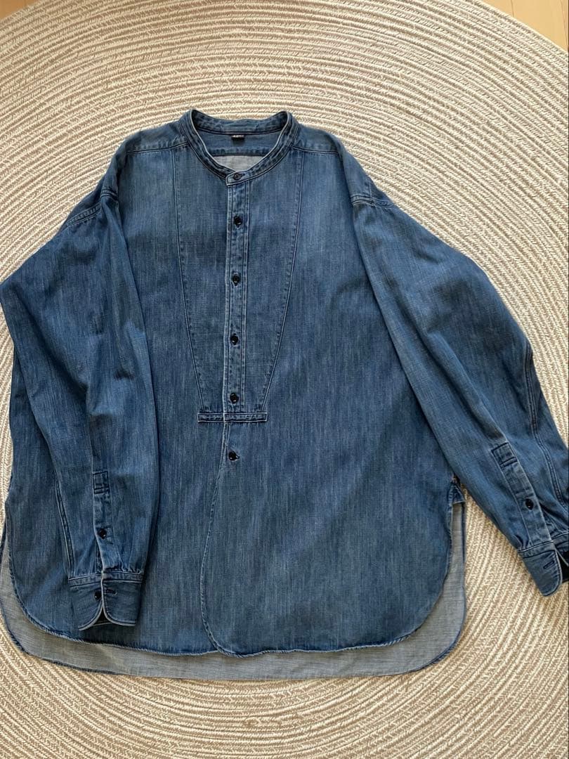 45R モンプチデニムの908ビッグーグーシャツ ユニセックス