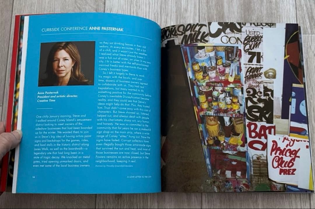 直筆サイン入り 希少 A Love Letter -Stephen Powers