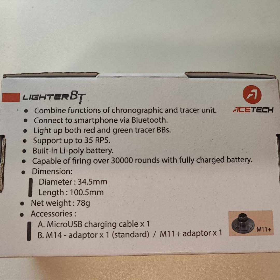 ACETECH Lighter BT & BLS トレーサーBB弾