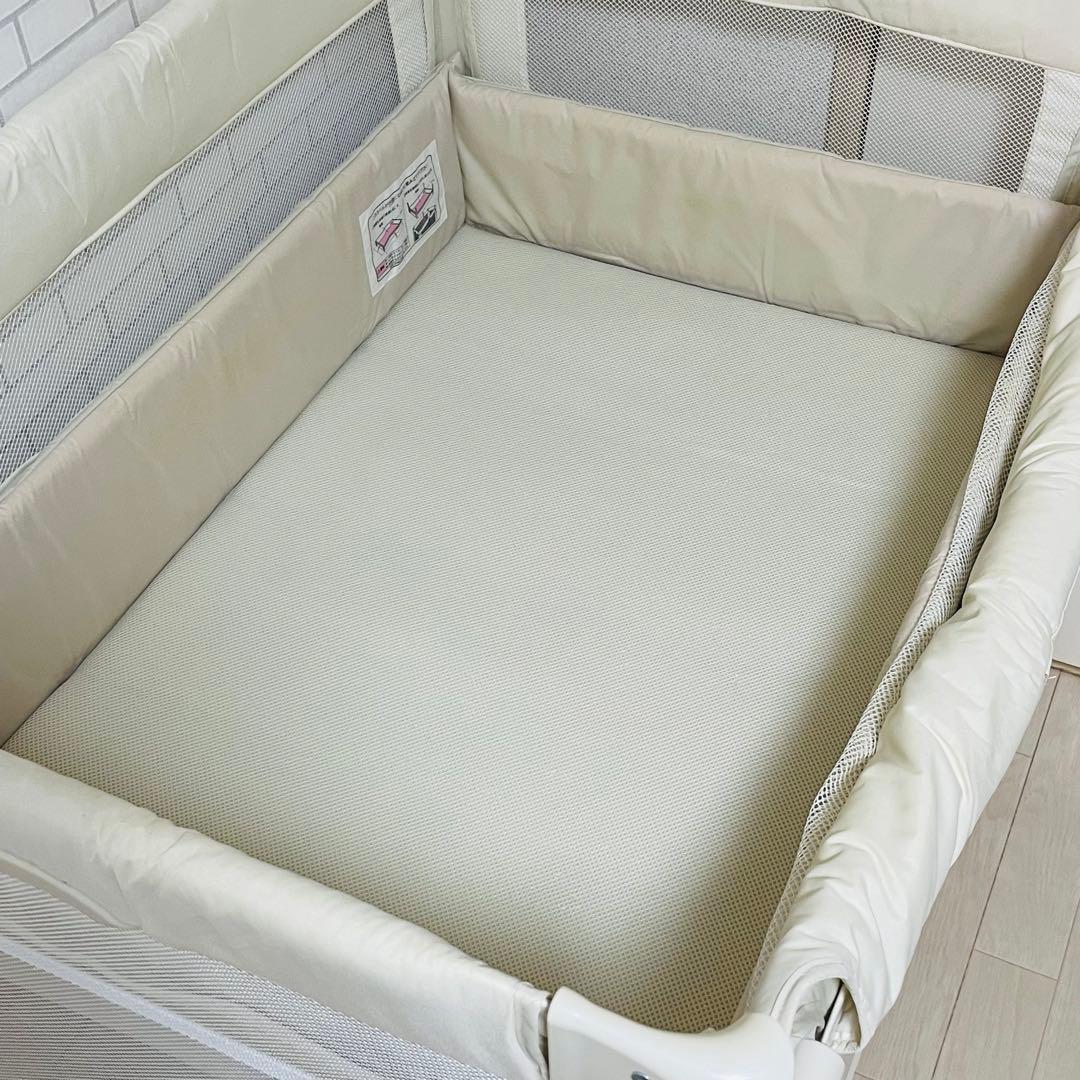 Aprica アップリカ ココネル エアー ベビーベッド 折りたたみ