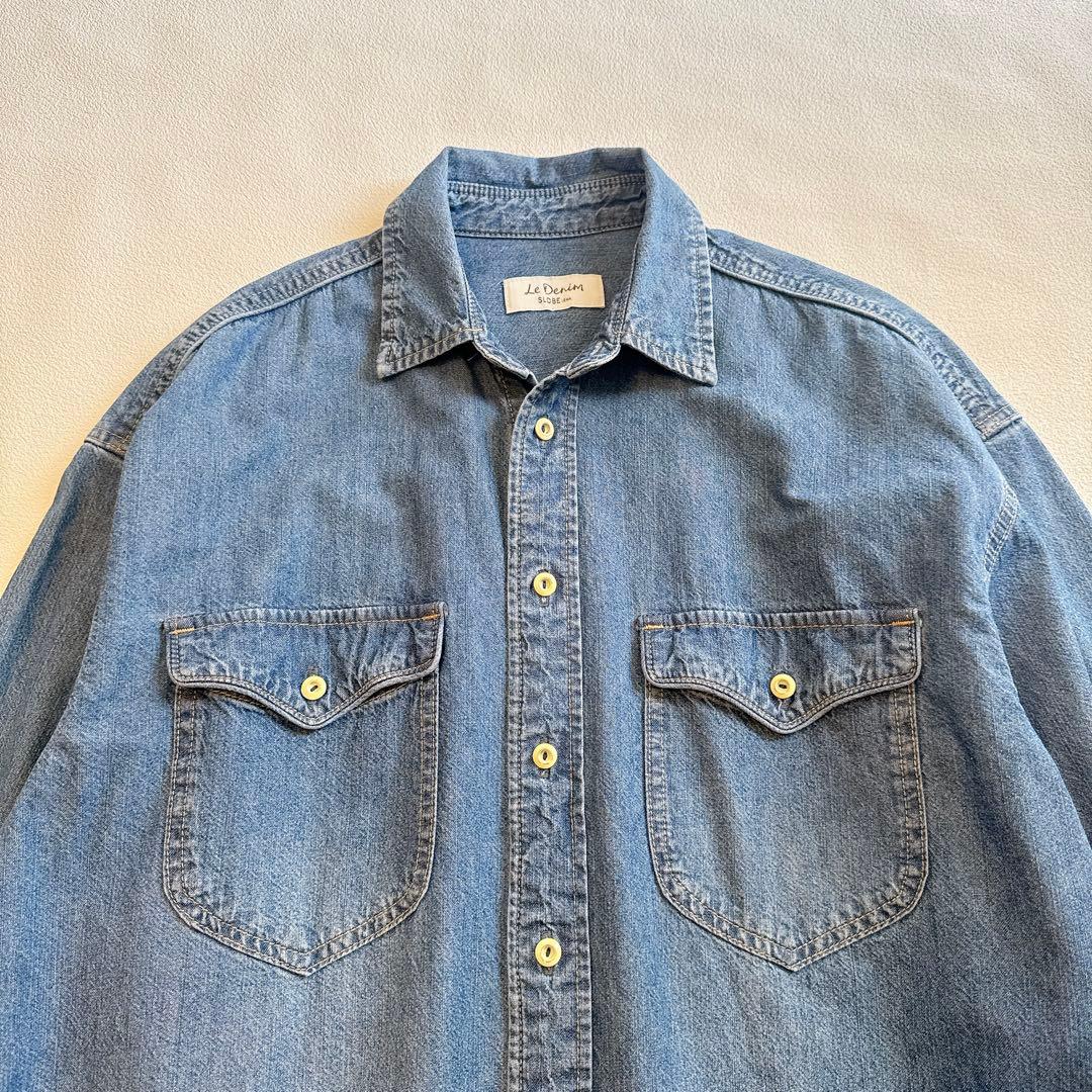 スローブイエナ 2024年 LE DENIM BDUデニムシャツ