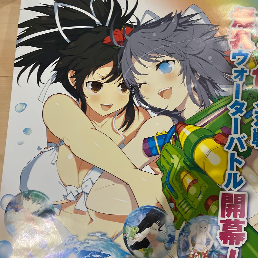 PS4 閃乱 カグラ ６非売品ゲームポスター