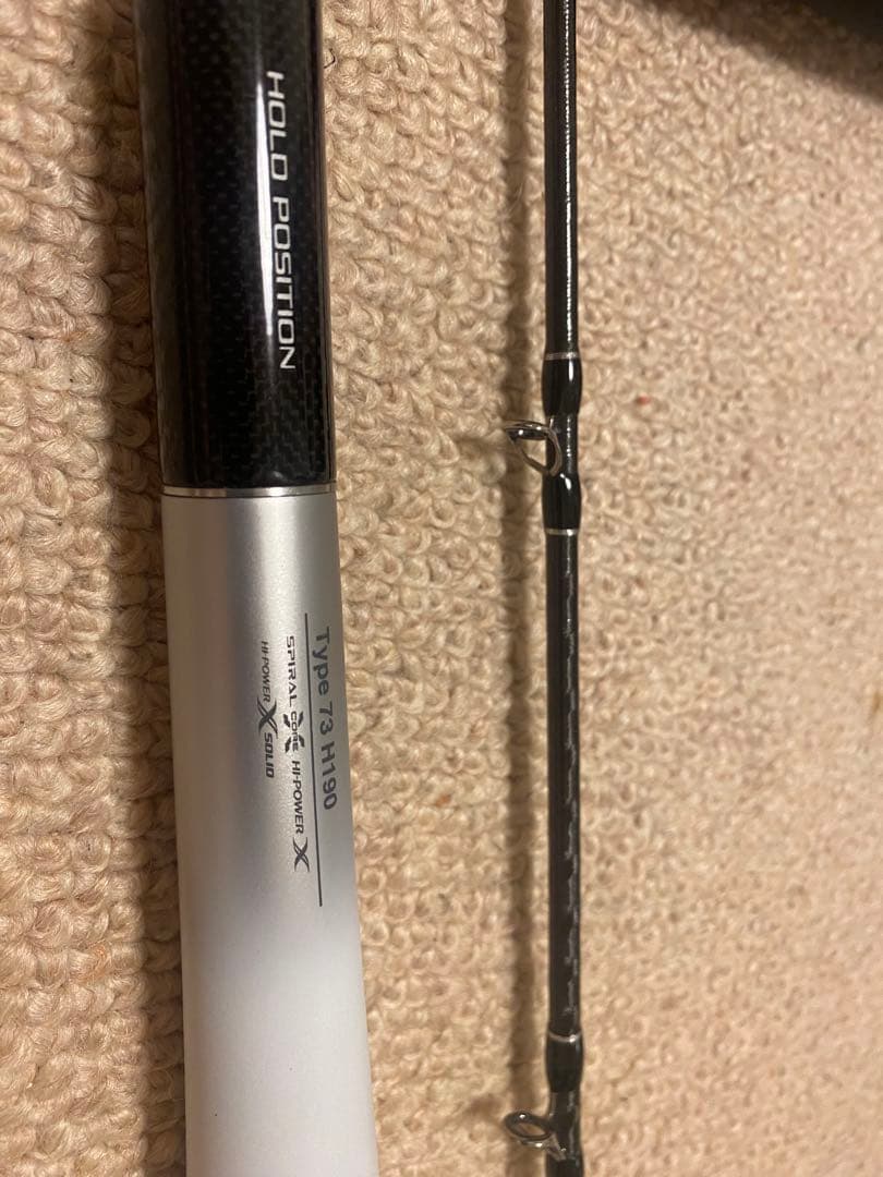 美品　シマノミッドゲームエクスチューン　H190R 右巻き