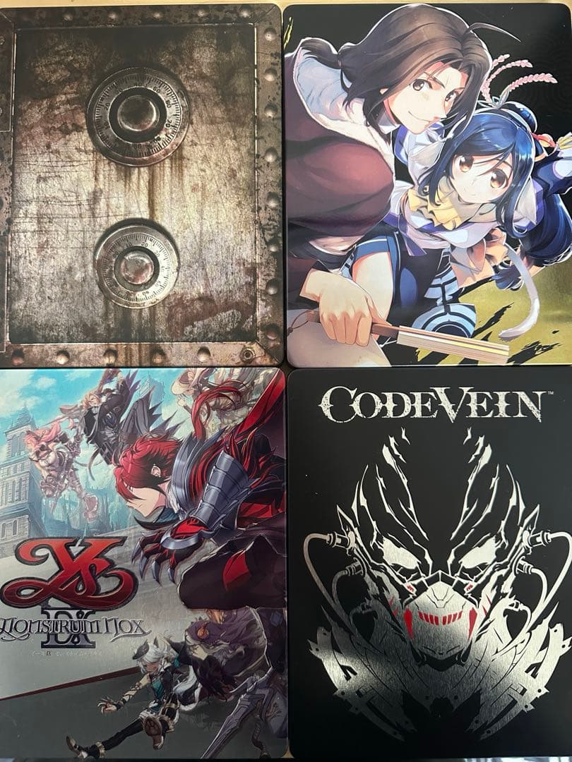 スチールブック　各11本