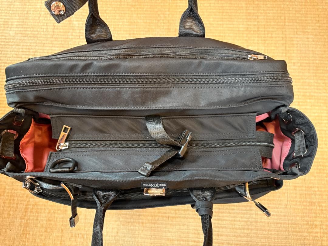 バッグ SELENT ETHER PARIS Passin36 BLACK