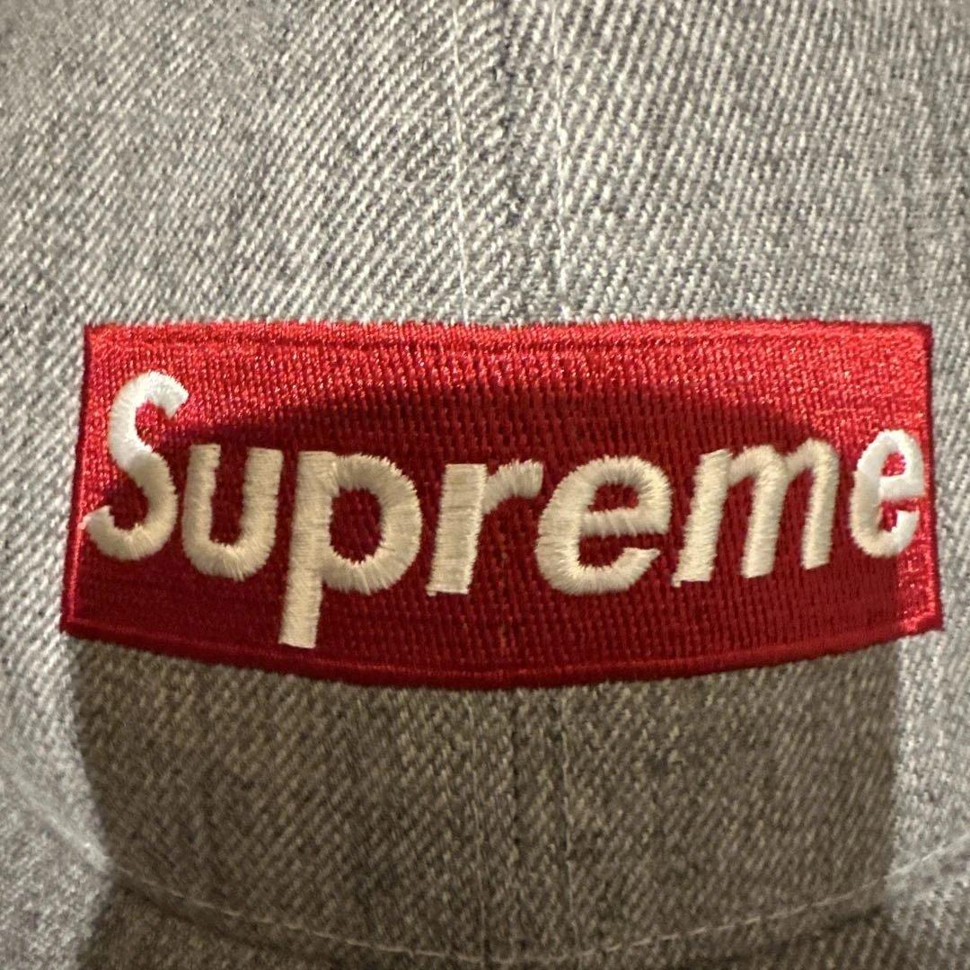 タ*カ様 Supreme グレー キャップ ジュニア