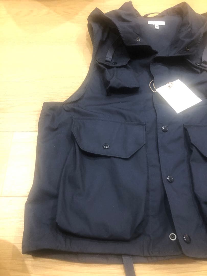 トップス Engineered Garments FIELD VEST PC POPLIN