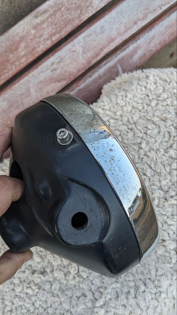 GS400 純正ライトケース レンズ 中古