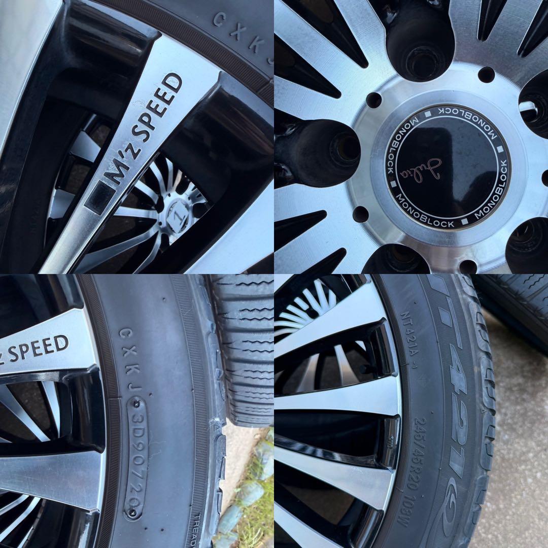 M'z SPEED Julia 666 20インチ +35 245/45R20