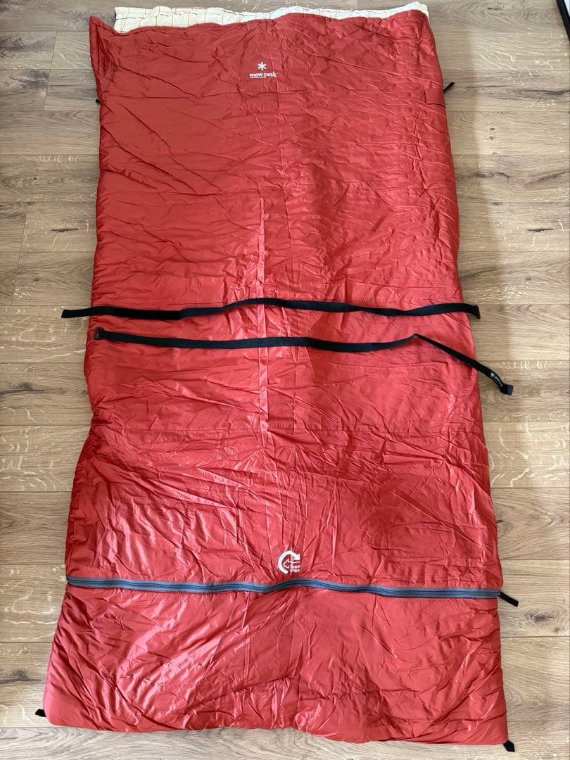【本日値下‼️】 peak セパレートシュラフ オフトンワイド