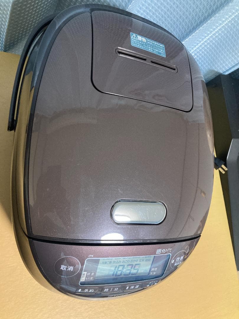 JPK-B180 TIGER 圧力 IH 炊飯器 ジャー 2021年製　1,8L