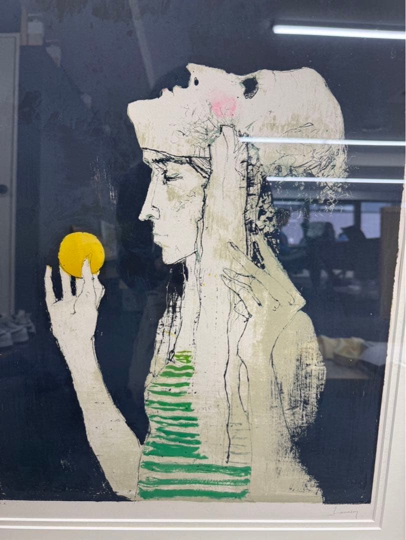 リトグラフ　ジャン・ジャンセン　 Jean Jansem EA 絵画