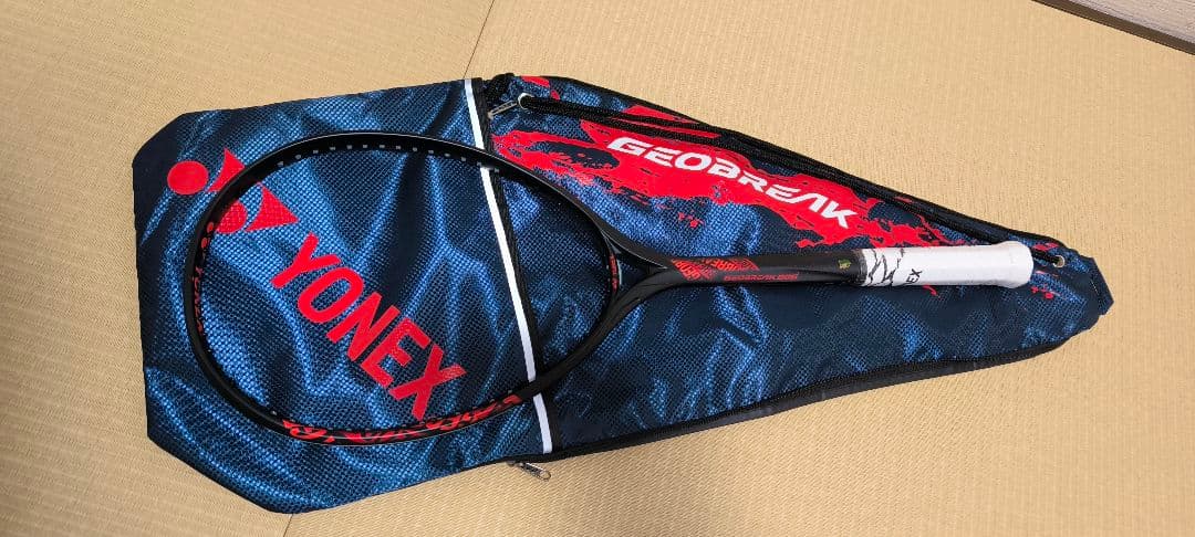 YONEX GEOBREAK 80G 軟式テニスラケット ケース付き