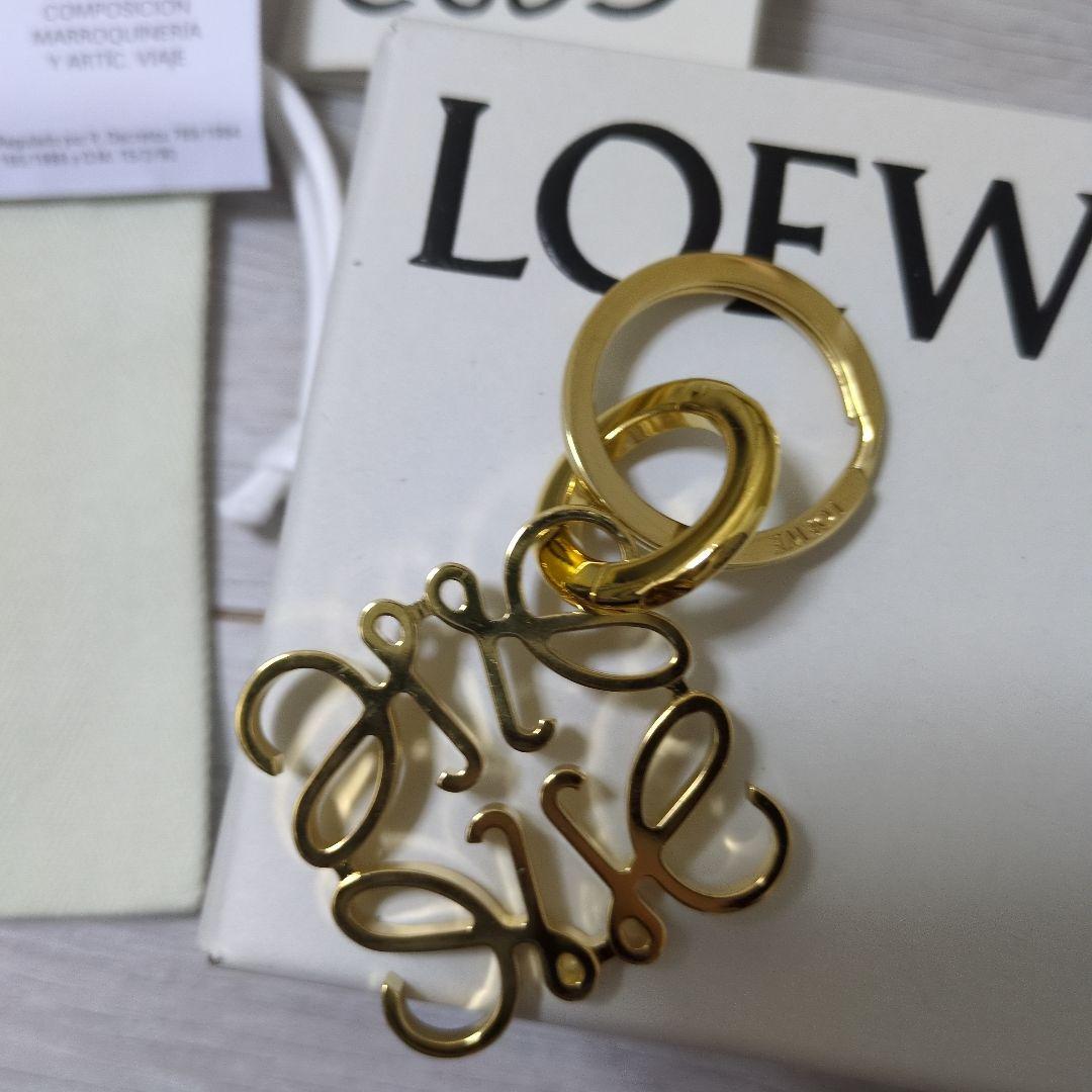 rinakoha12さん専用LOEWEロエベ アナグラムキーリング チャーム
