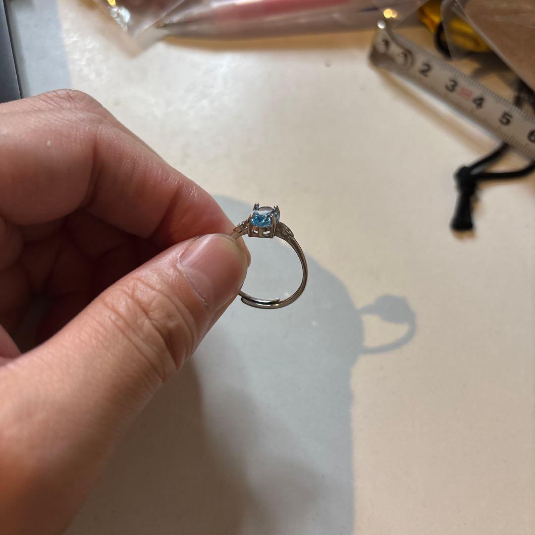 ブルートパーズさんの指輪たん！