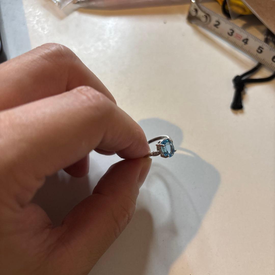 ブルートパーズさんの指輪たん！