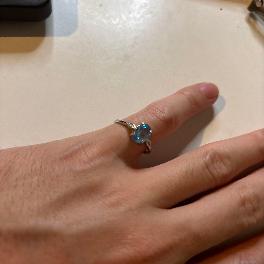 ブルートパーズさんの指輪たん！