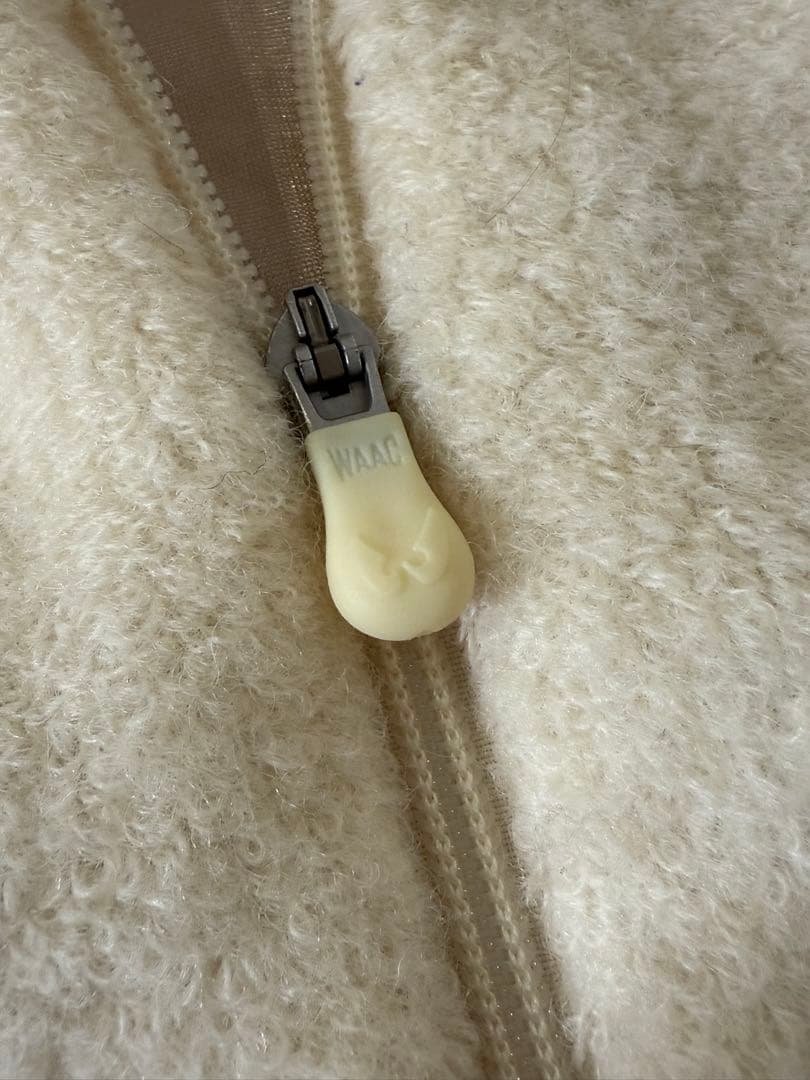 WAAC ボアベスト　ジャケット サイズ2 アイボリー