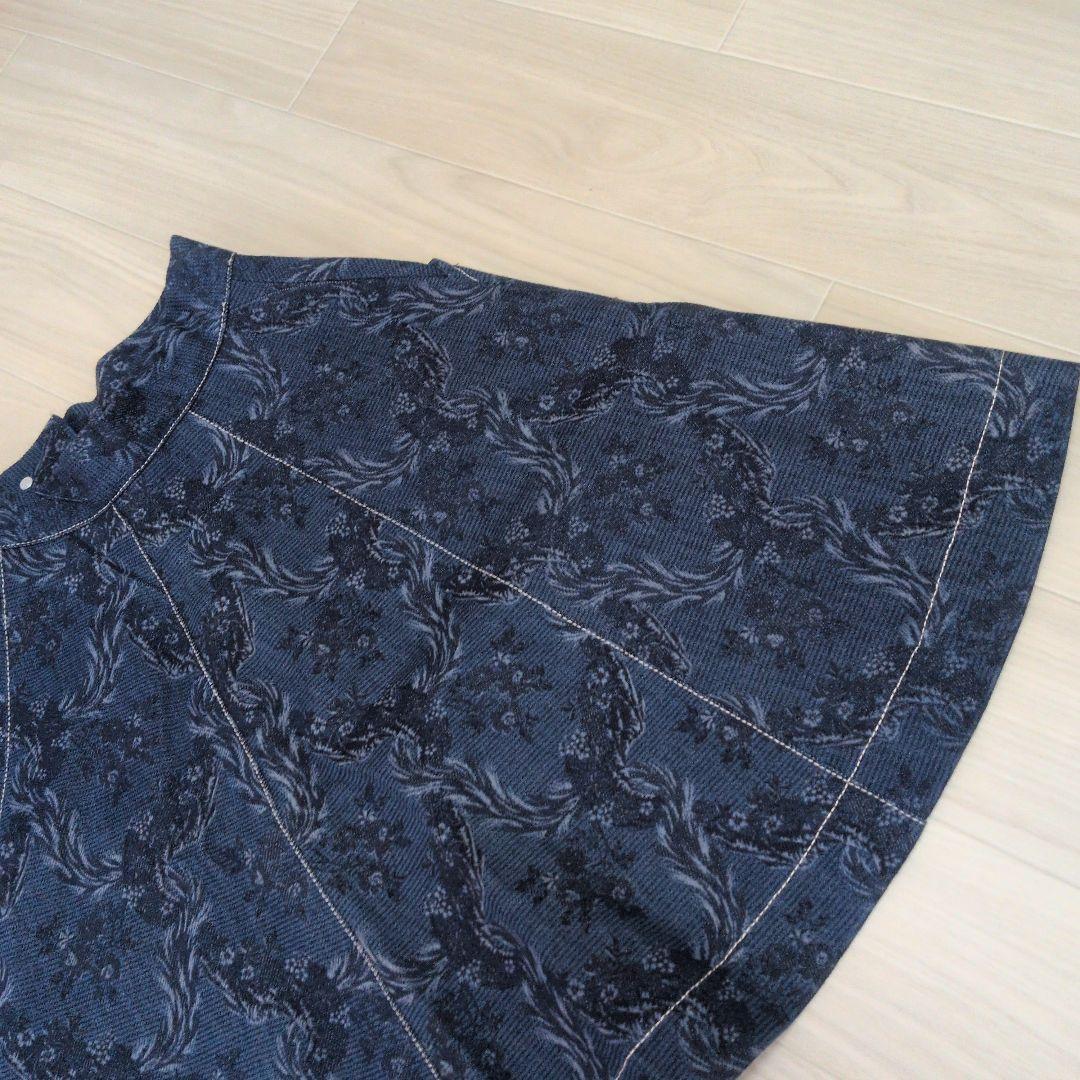 超希少 90s 廃盤　金オーブ立体デニムライディングスカート ヴィヴィアン 英製