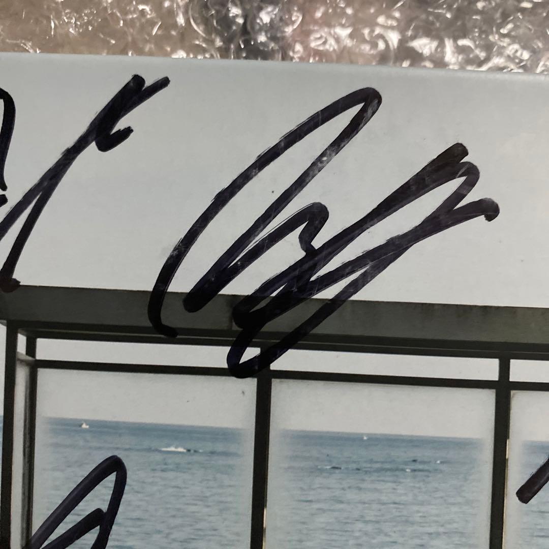 防弾少年団　サイン　直筆　グクサイントレカ付き