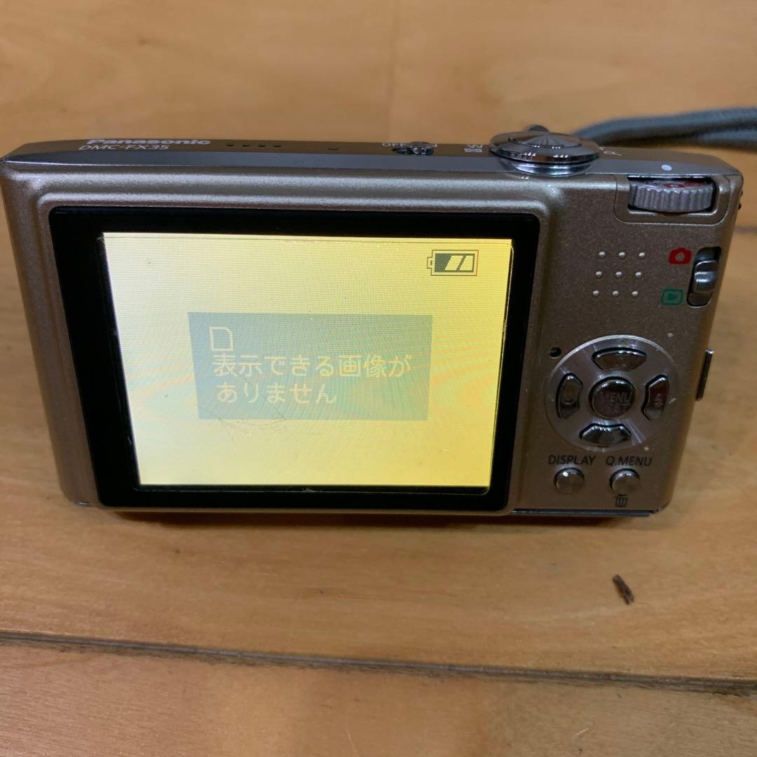 Panasonic LUMIX FX35 ゴールド　デジカメ　動作確認済み