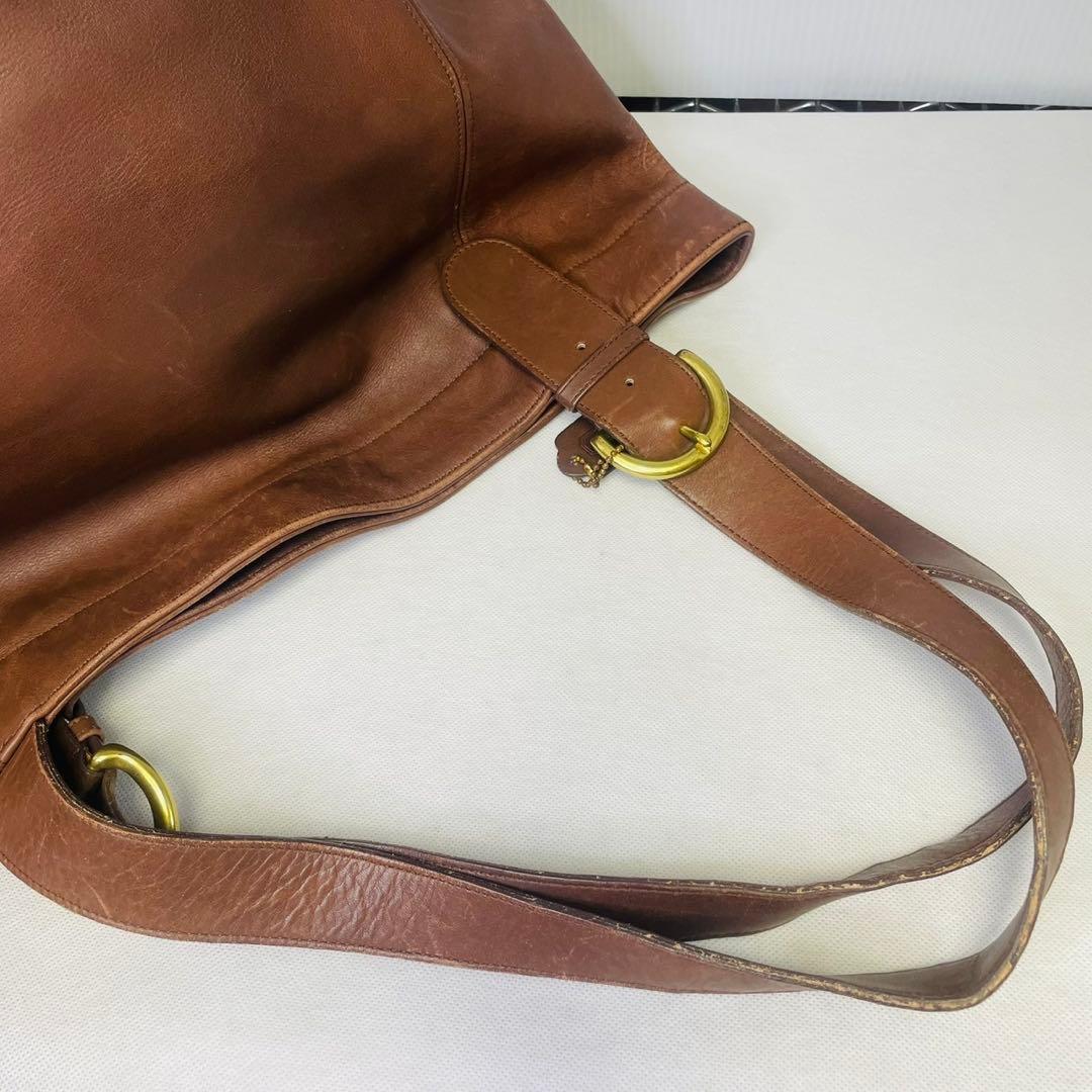 COACH オールドコーチ レザー　トートバッグ ハンドバッグ ビンテージ