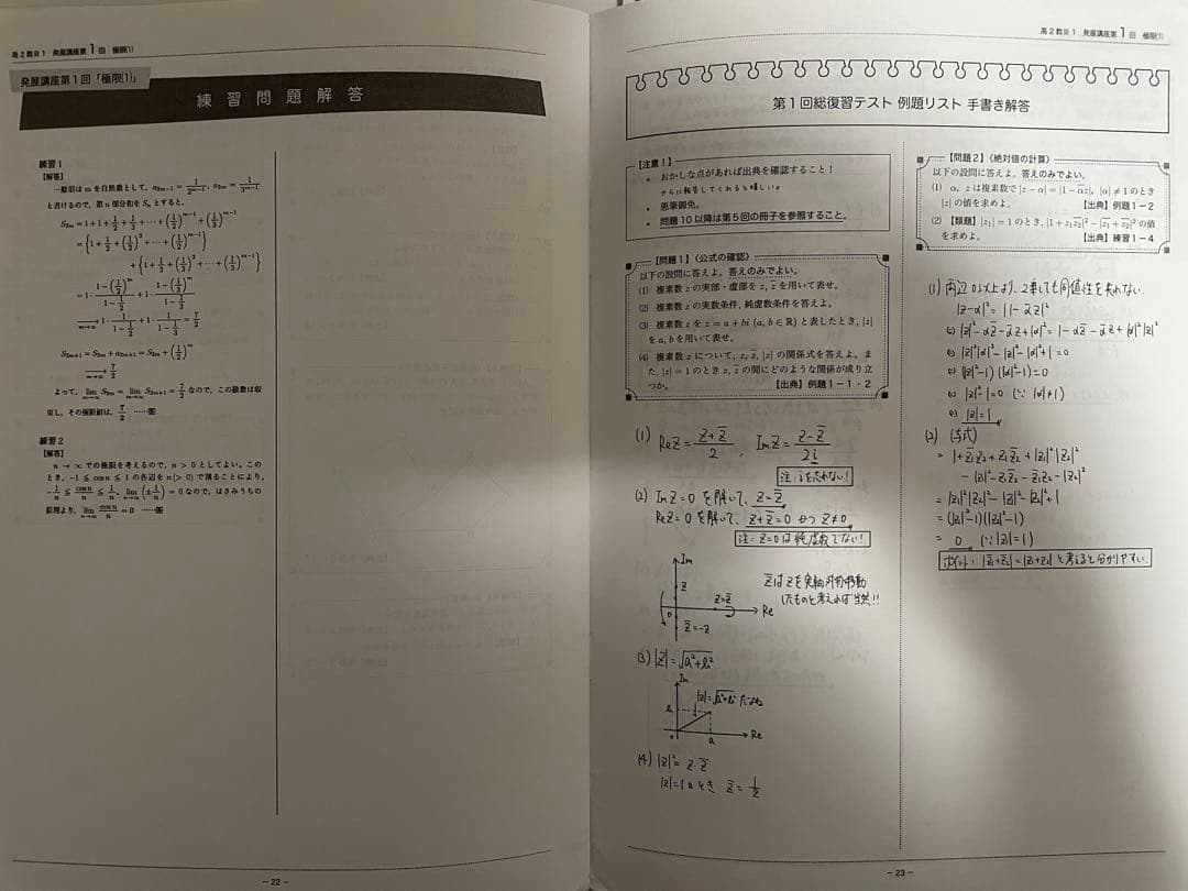 鉄緑会　数学発展講座Ⅲ